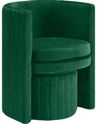 Nordic Scandinavian Home furniture Modern Chaise Velours Pretty Vanity Dining Room Chair Pink Green Velvet Luxury Dining Chair