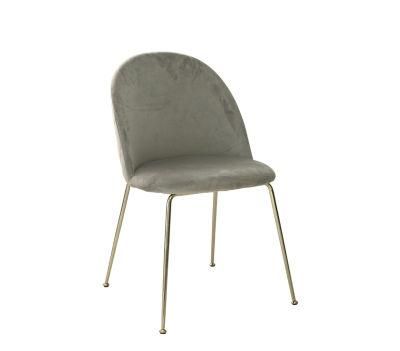 Wholesale Luxury Nordic Indoor Home Furniture Room Restaurant Dinning Velvet Modern Dining Chair
