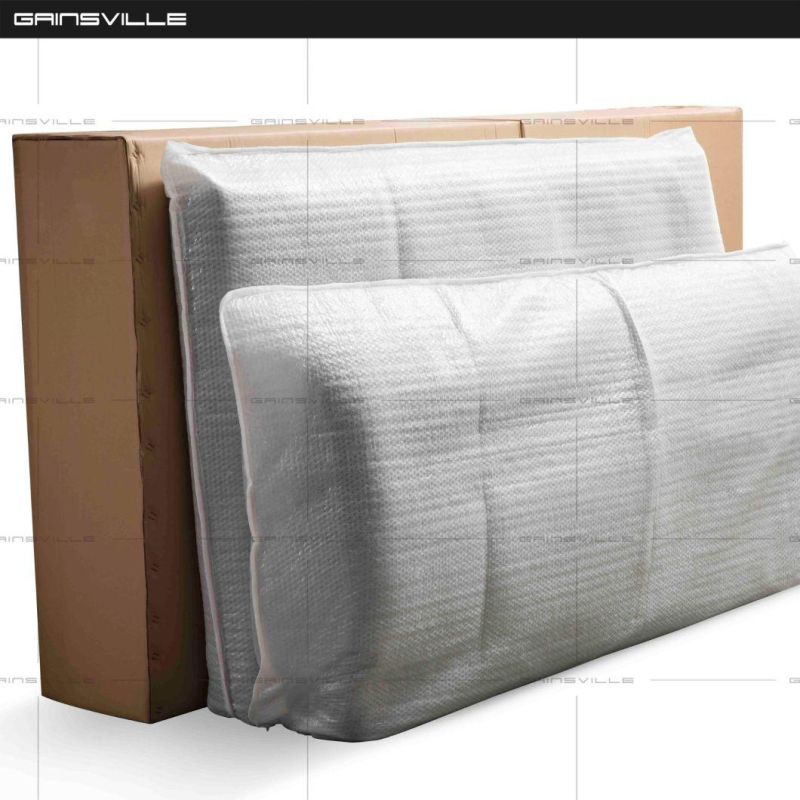 New Design Model Bed Wall Bed King Bed Soft Fabric Bed Double Bedroom Furniture