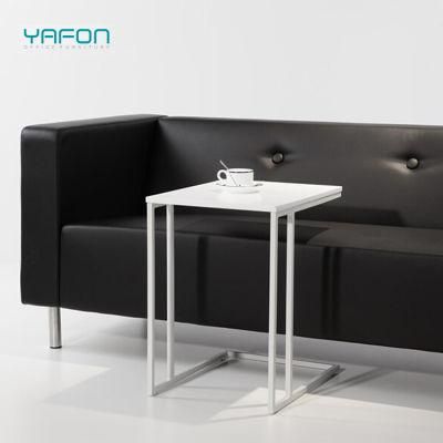 Custom Color Modern Furniture Full Steel Side Coffee Table