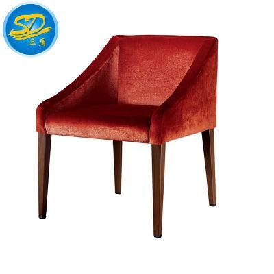 Comfortable Design Customized Linen Fabric Lounge Sofa Chair