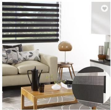 Double Layer Day Night Indoor Shade Zebra Dual Roller Blind