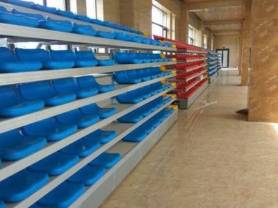 China Wholesale Durable Retractable Grandstand Seat Plastic Chairs Bleachers