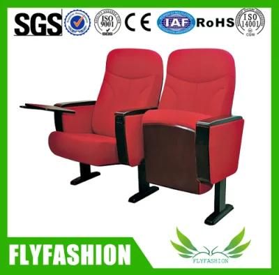 Universtiy Furniture Comfortable Fabric Chair Folding Seat Auditorium Chair