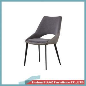 Hotel Restaurant Iron Frame Fabric Upholstered Chair