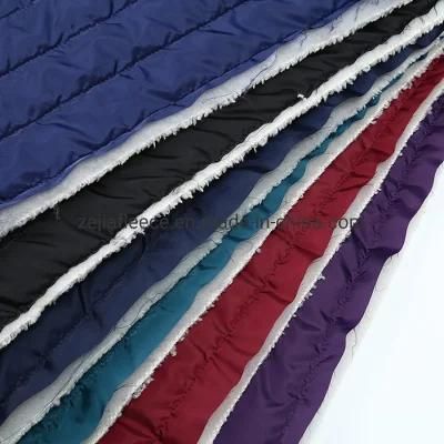 3 Layer Chiffon or Satin Quilting Emboss Fabric, Shu Velveteen and Spray Cotton for Bags, Mattress, Padding, Winter Cloth, Shoes, Blankets