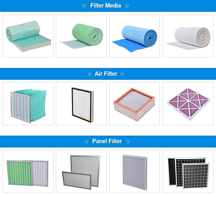 Professional Design Non-Woven Air Cleaner Filter for Spray Booth