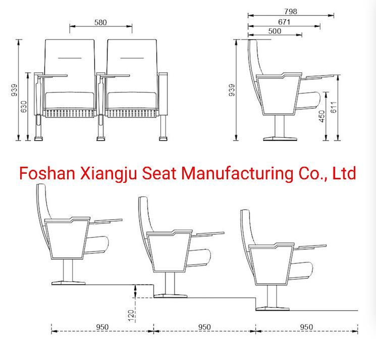 China Supplier Hot Popular Cheaper Modern Church Chairs Sale