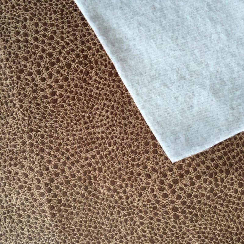 250gram Leather Looking Suede Fabric for Sofa (LXP002)