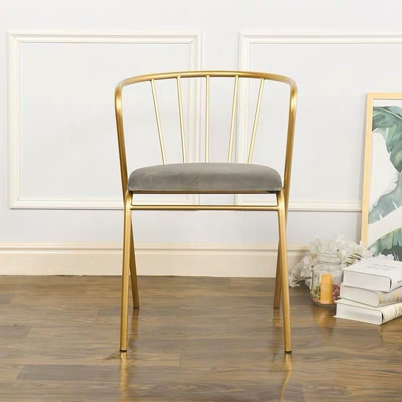 High Quality Modern Elegant Furniture Metal Living Chair