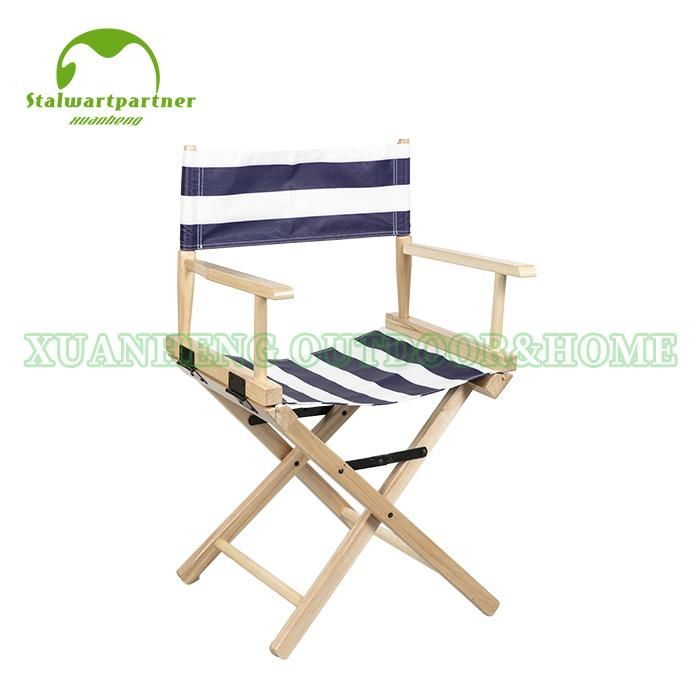 Folding Wooden Makeup Director Artist Chair