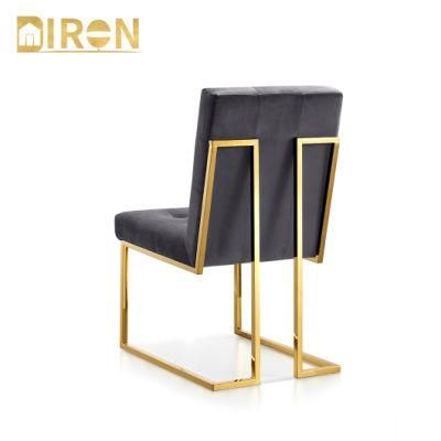 China Wholesale Modern High Quality Stainless Steel Dining Restaurant Chair