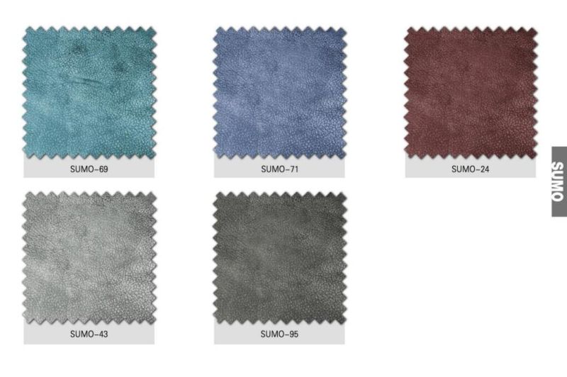 Textile Buffalo Leather Suede Upholstery Furniture Fabric