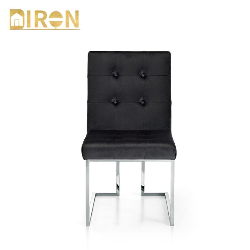 Modern Furniture High Quality Stainless Steel Dining Restaurant Chair