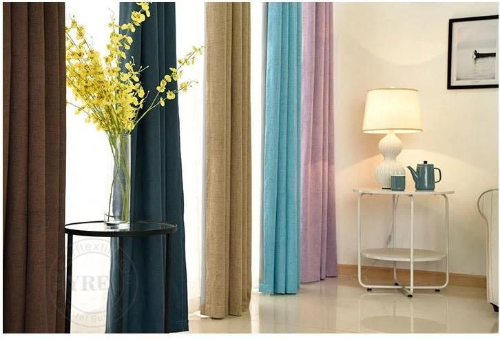 China Factory Supply Latest Style 3 Pass Weaving Physical Curtain Fabric Roller Blinds for Dormitory