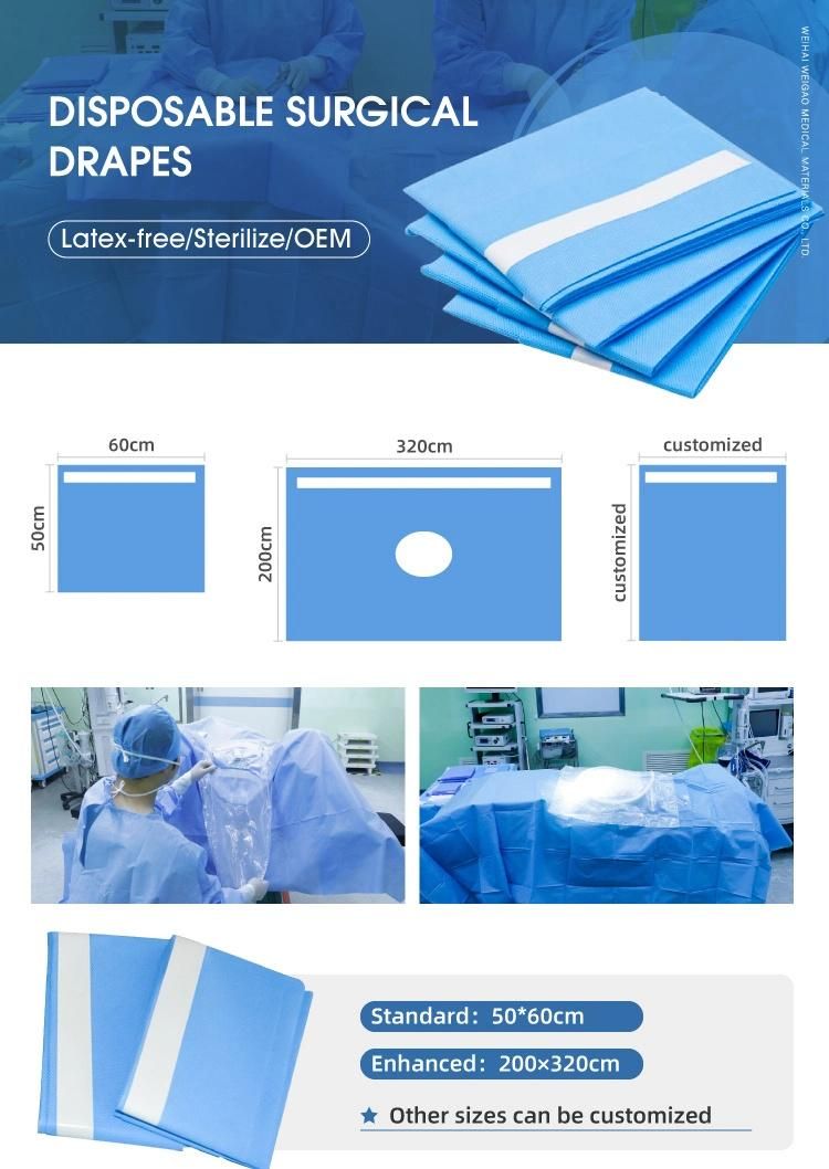 Best Selling Bed Gowns Disposable Surgical Drape Surgical Towel