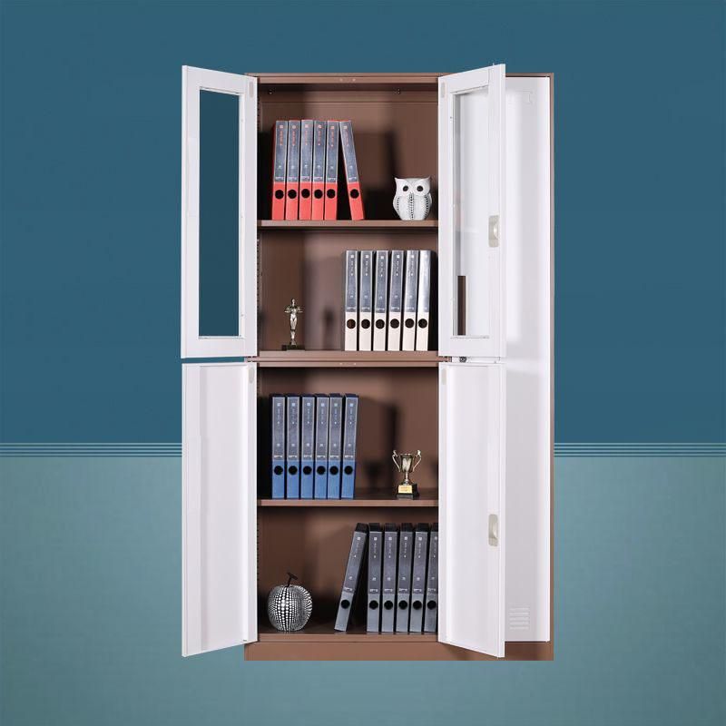 Steel Cabinets File Clothes Storage Assembly 5 Door Metal Wardrobe Filing Cabinets