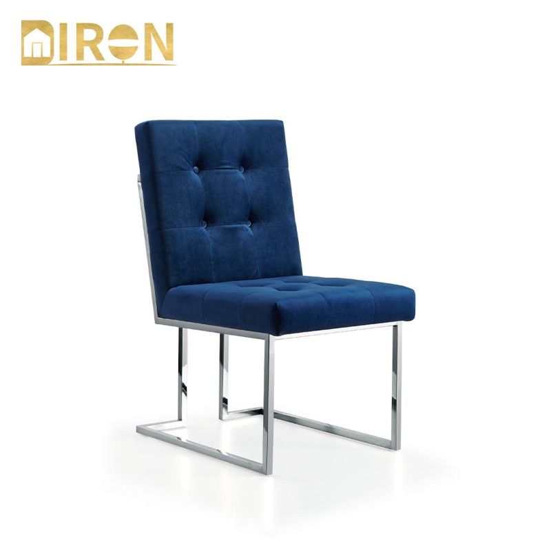 Modern Furniture High Quality Stainless Steel Dining Restaurant Chair