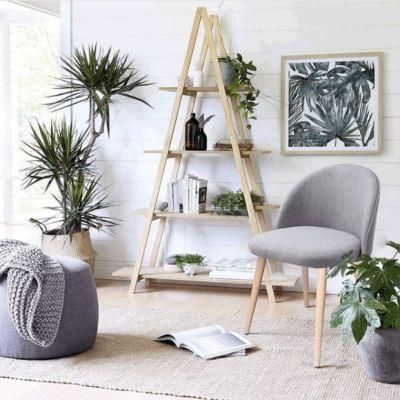 Nordic Simple Backrest Household Solid Wood Makeup Student Study Desk Computer Chair Bedroom Dressing Stool Dining Chair