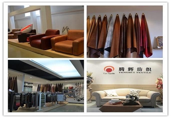 2017 Furniture Upholstery Fabrics Suede Hot Stamping Skill
