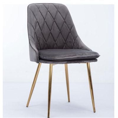 Design Luxury Dining Room Furniture Restaurant Modern Black PU Synthetic Leather Sillas Dining Chair