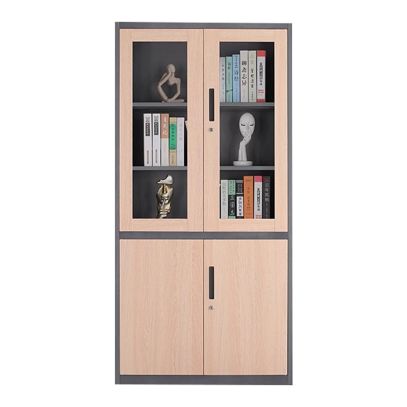 Filing Cabinet Storage Cabinet Offiice Lockerd Glass Door Cabinet