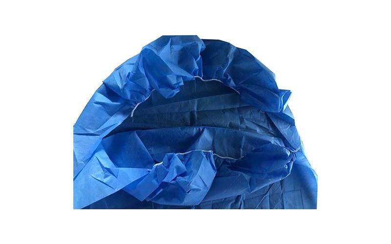 Blue Color Breathable Disposable Soft Bed Covers Hospital