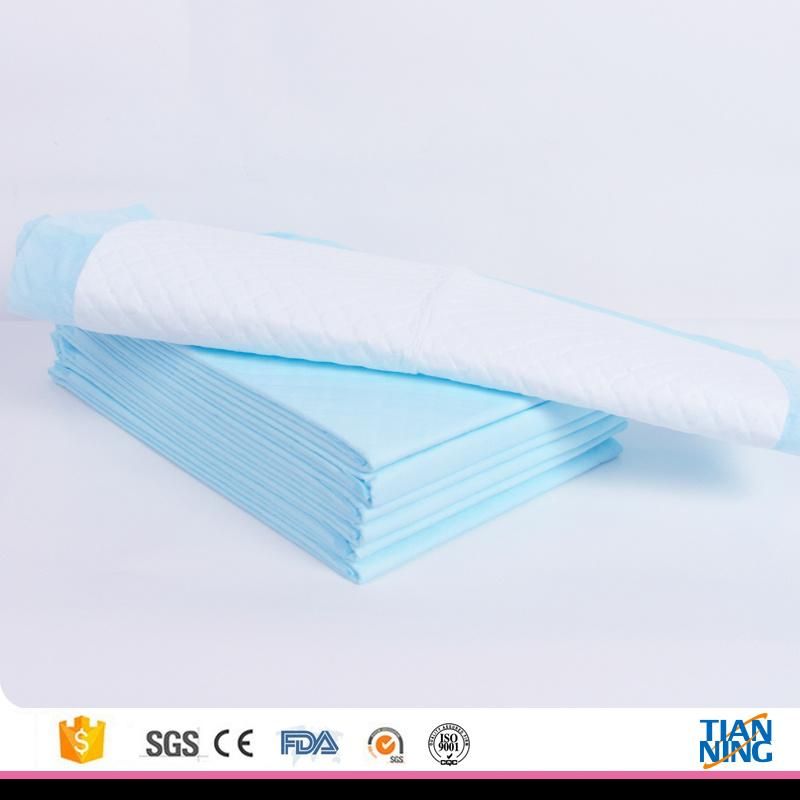 Underpad Disposable Bed Pads with Embossing Personal Care High Absorbent Blue Hospital Bed Pads Medical Underpads Best Disposable Bed Pads for Incontinence