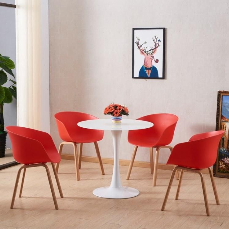 Living Room Furniture Sillas De Comedor Designer Scandinavian Dining Chair with Metal Leg