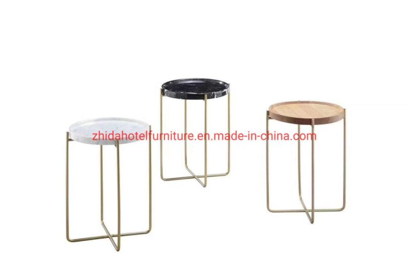 Natural Stone Marble Furniture Coffee Table for Hotel and Restaurant Supplies