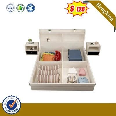 Commercial Wooden Hospital Hotel Bedroom Furniture Set Mattress Double King Sofa Wall Beds