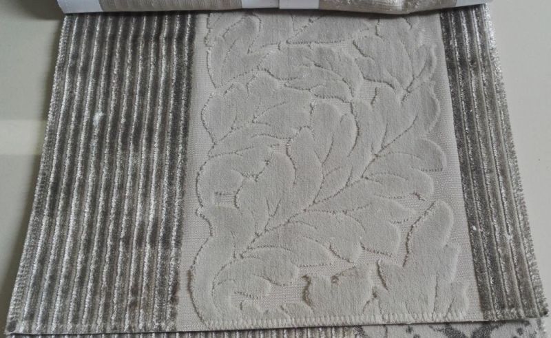 Hotel Textiles High Quality Cut Velvet Terciopelo Upholstery Cushion Almohada Fabric