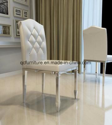 Home Furniture Diamond Stainless Steel Dining Chair
