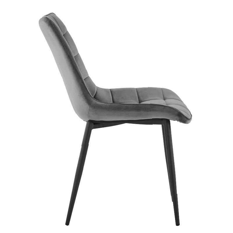 Polster Sthle Franzsisch Samt Dining Room Furniture Restaurant Modern Upholstered Chair Fabric Velvet Dining Chairs