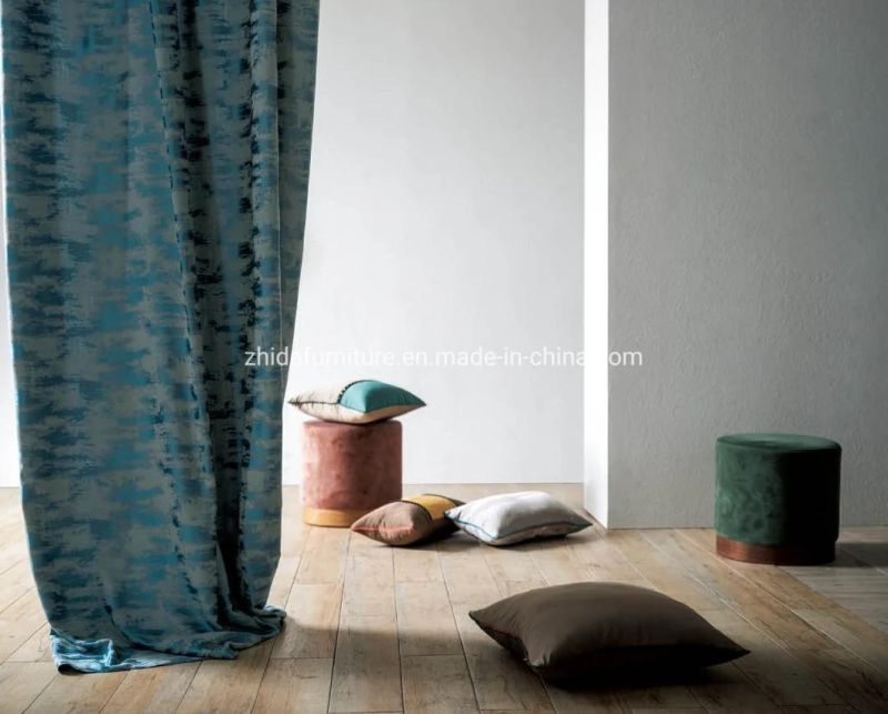 Newest Morden Curtain Fabric 100% Polyester Jacquard Fabric
