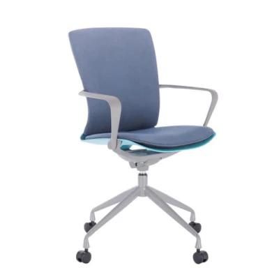 Ergonomic Seating Cypher Series Navy Blue Fabric Office Chair