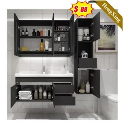 Modern Home Furniture Wood White Oak Affordable Vanity Bathroom Cabinets