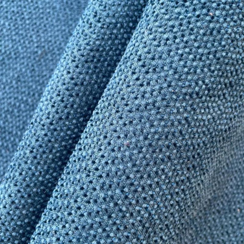 China Home Textile Spot Waterproof Functional Sofa Material Furniture Cloth Upholstery Fabric Fake Linen Fleeced Velvet Velboa Fabric (JX010.)