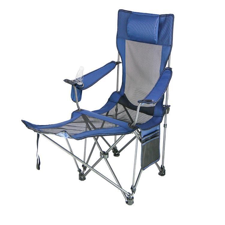 Adjusted Folding Frame Portable and Stowable600d Fabric Metal Folding Beach Mobile Chair Folding Picnic Chairs