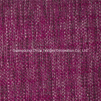 Two-Tone Polyester Texture Yard Dyed Upholstery Sofa Furniture Fabric
