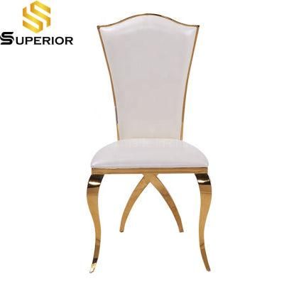Contemporary Hot Selling Royal Red Fabric Dining Room Chairs