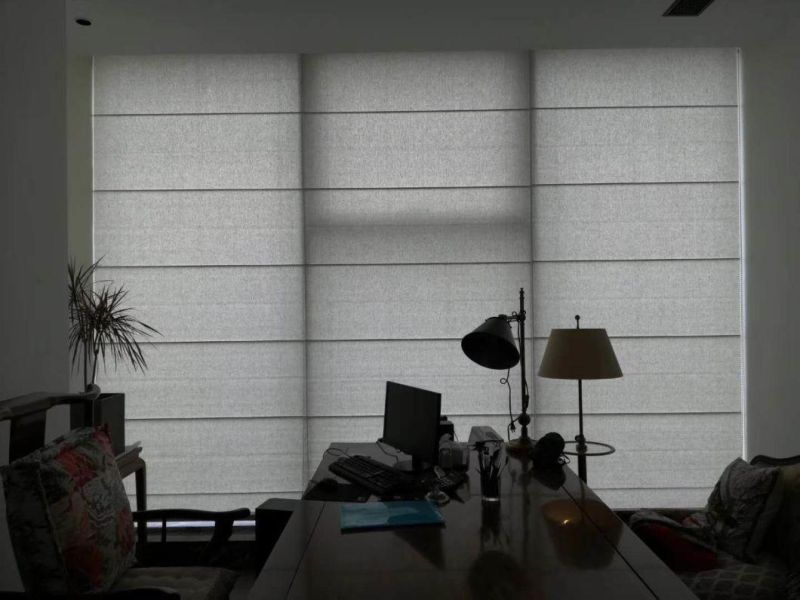 Manufacturer Sell Remote Control Waterproof Outdoor Zip Track Roller Blinds