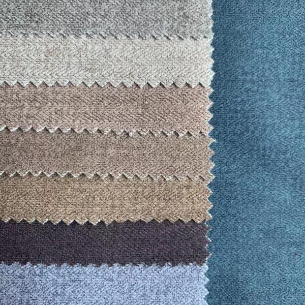 100% Polyester Velvet Sofa Fabric Textile