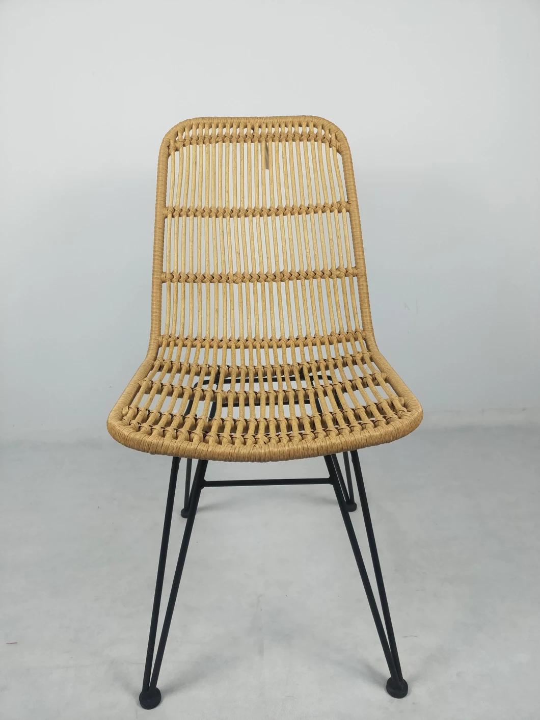 New Products Handsome Non-Wood Aluminum Outdoor Furniture PE Rattan Chairs