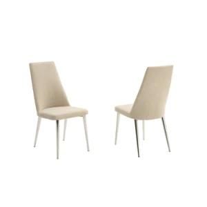 Stainless Steel Restaurant Modern Upholstered Dining Chair