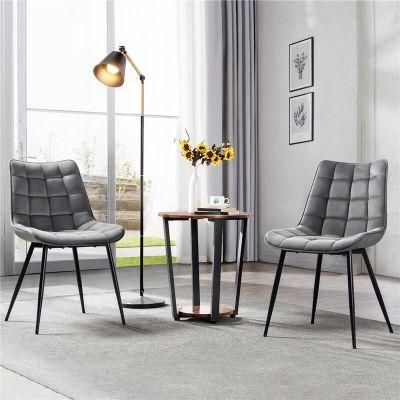 Retro Stylish Home Furniture Fabric Dinner Chair Kitchen Dining Chairs