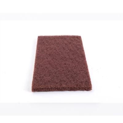 Non-Woven Fabric with Sand for Polishing and Grinding Scouring Pad for Industrial