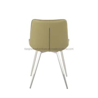 Home Furniture Dining Room Chairs Modern Leather