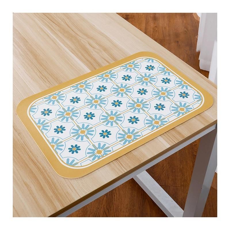 Mats Padded Placemat Plastic Dining Pad Design Lens Blocking Pads Desk Prayer Bathtub Rubber Decorative Gold Rattan Table Mat