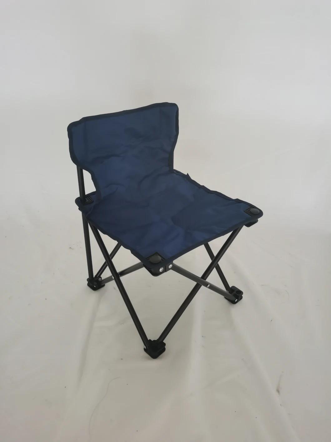 Classic Design Folding Camping Chair with Cooler Bag Foldable for Outdoor Camping Chair